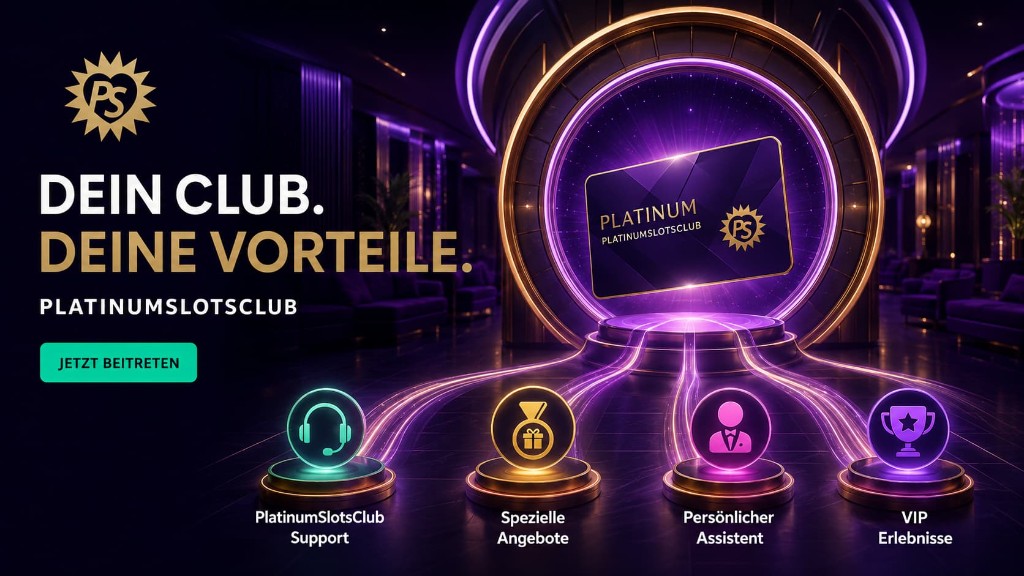 Werbemotiv zum PlatinumSlotsClub